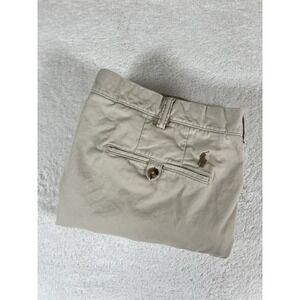 Polo Ralph Lauren Stretch Straight Fit Khaki Chino Pants Mens Sz 40x30 (42x29.5)